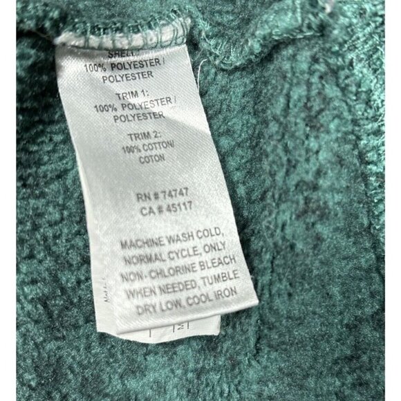 Natural Reflections Green Hooded Women’s Jacket XXL Zip Fall Casual - Picture 3 of 4